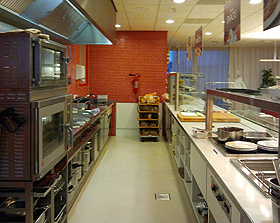 dieptereiniging keuken bedrijfsrestaurant bij Menzis in Enschede